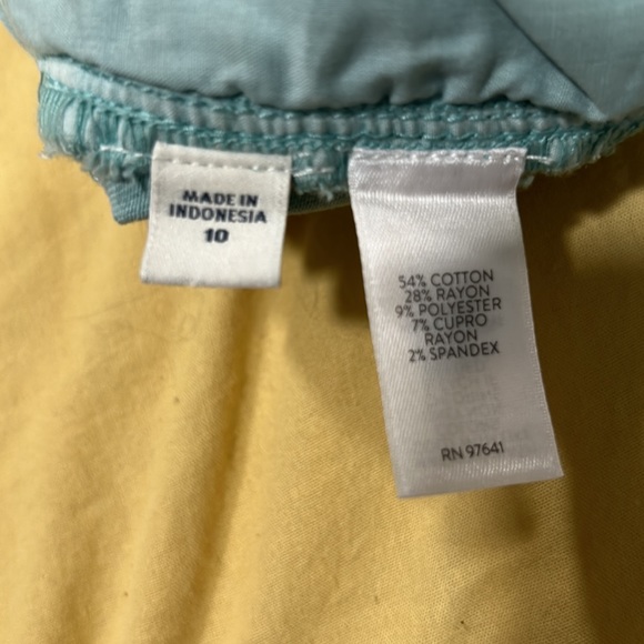 J Jill Light Green Slim Jeans - Picture 4 of 6